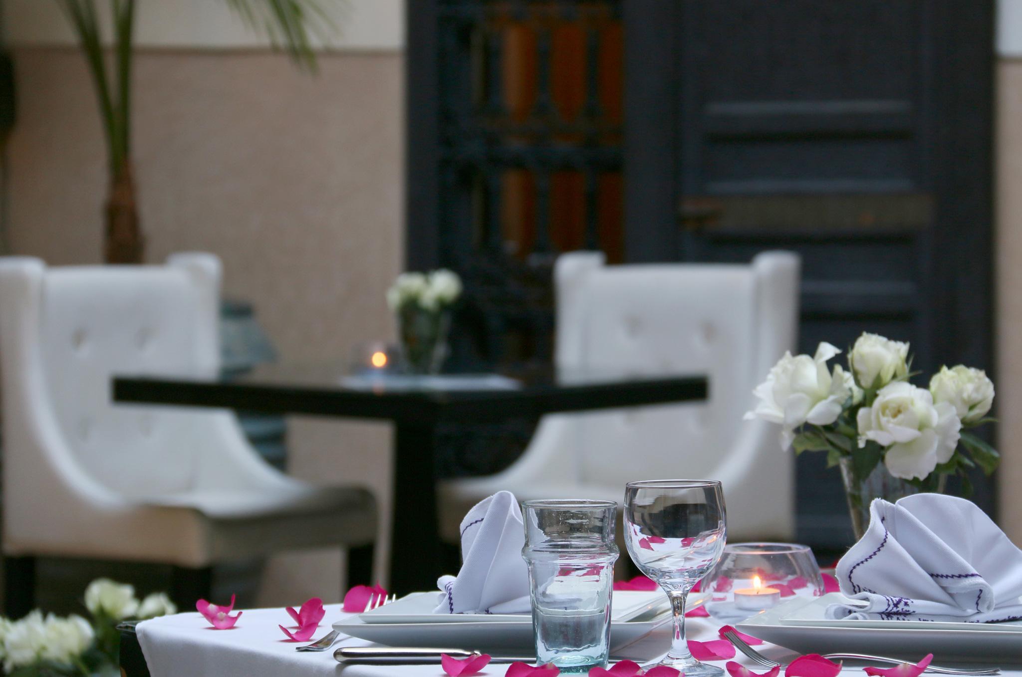 Ambre Epices Medina Riad Marrakesch Exterior foto The restaurant