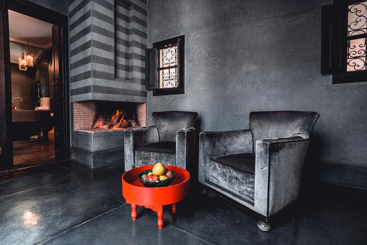Ambre Epices Medina Riad Marrakesch Exterior foto Interior of the hotel