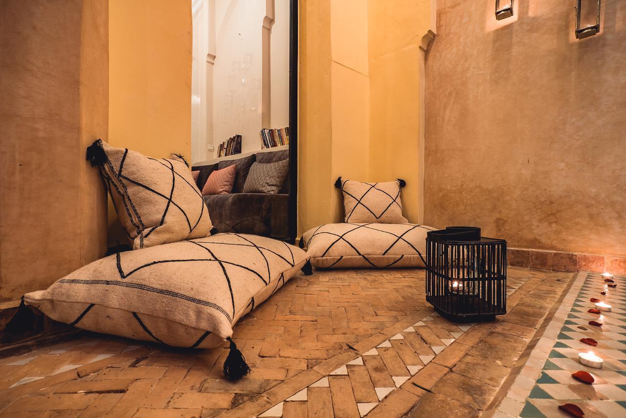 Ambre Epices Medina Riad Marrakesch Exterior foto A Moroccan interior